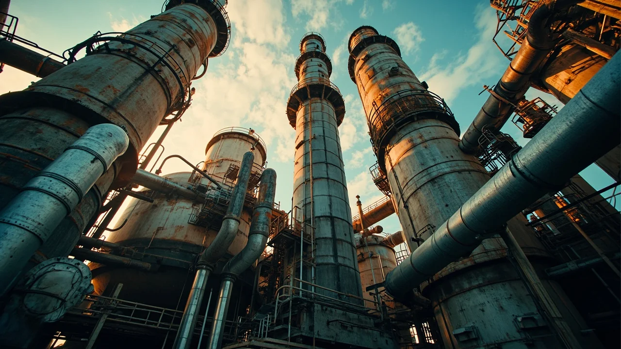 Energy & Chemical Materials industry infographic
