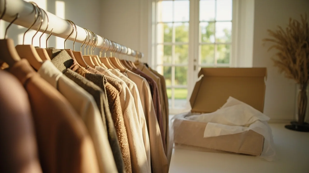 Sustainable Fashion industry infographic