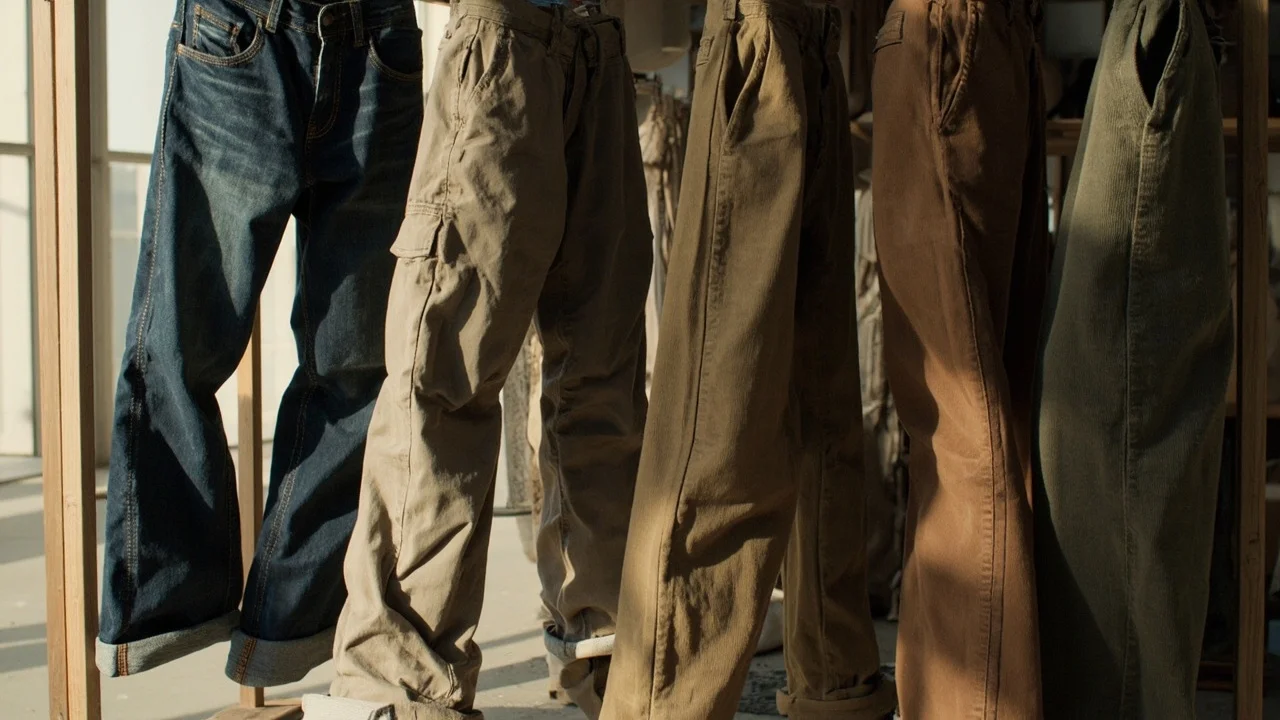 Men's Clothing industry infographic