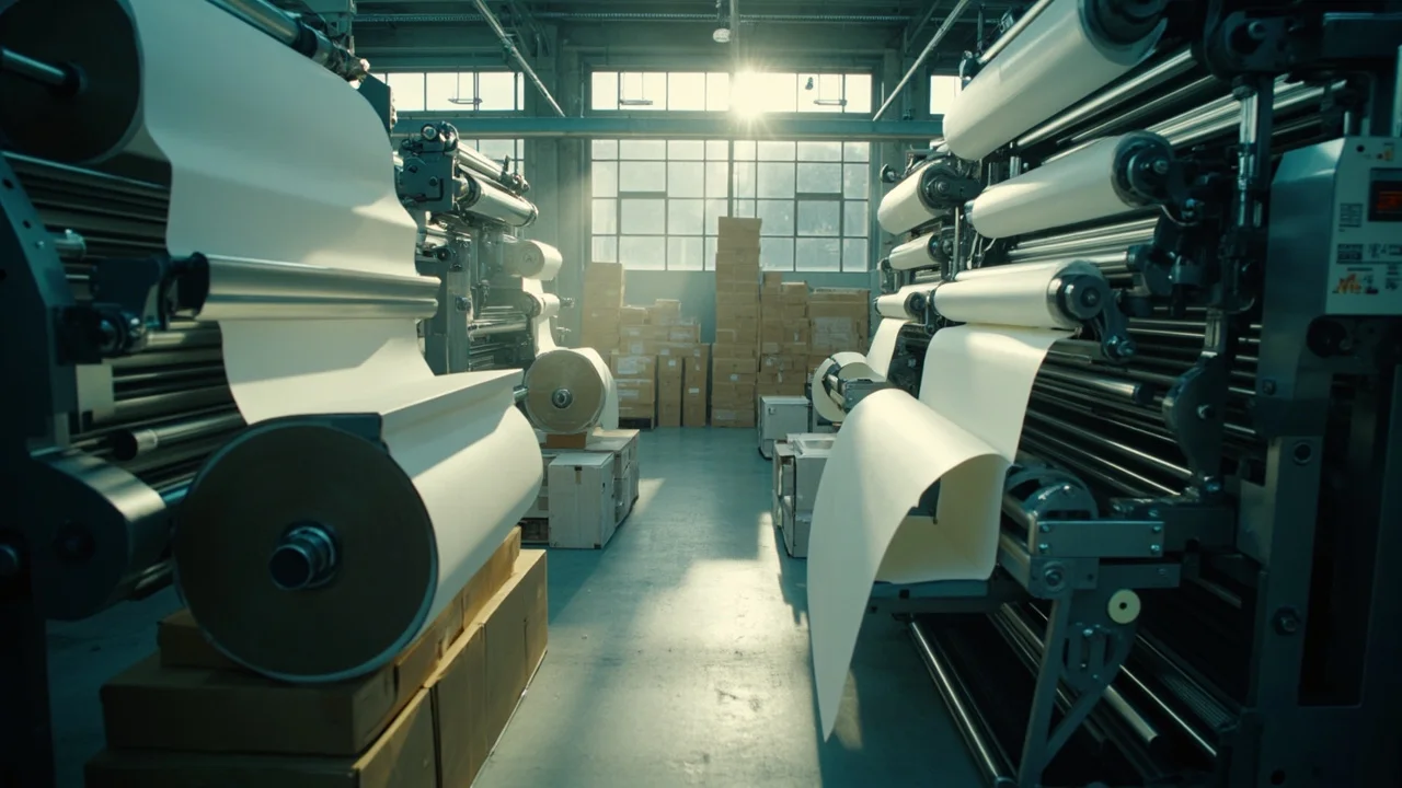 Paper, Printing & Packaging industry infographic