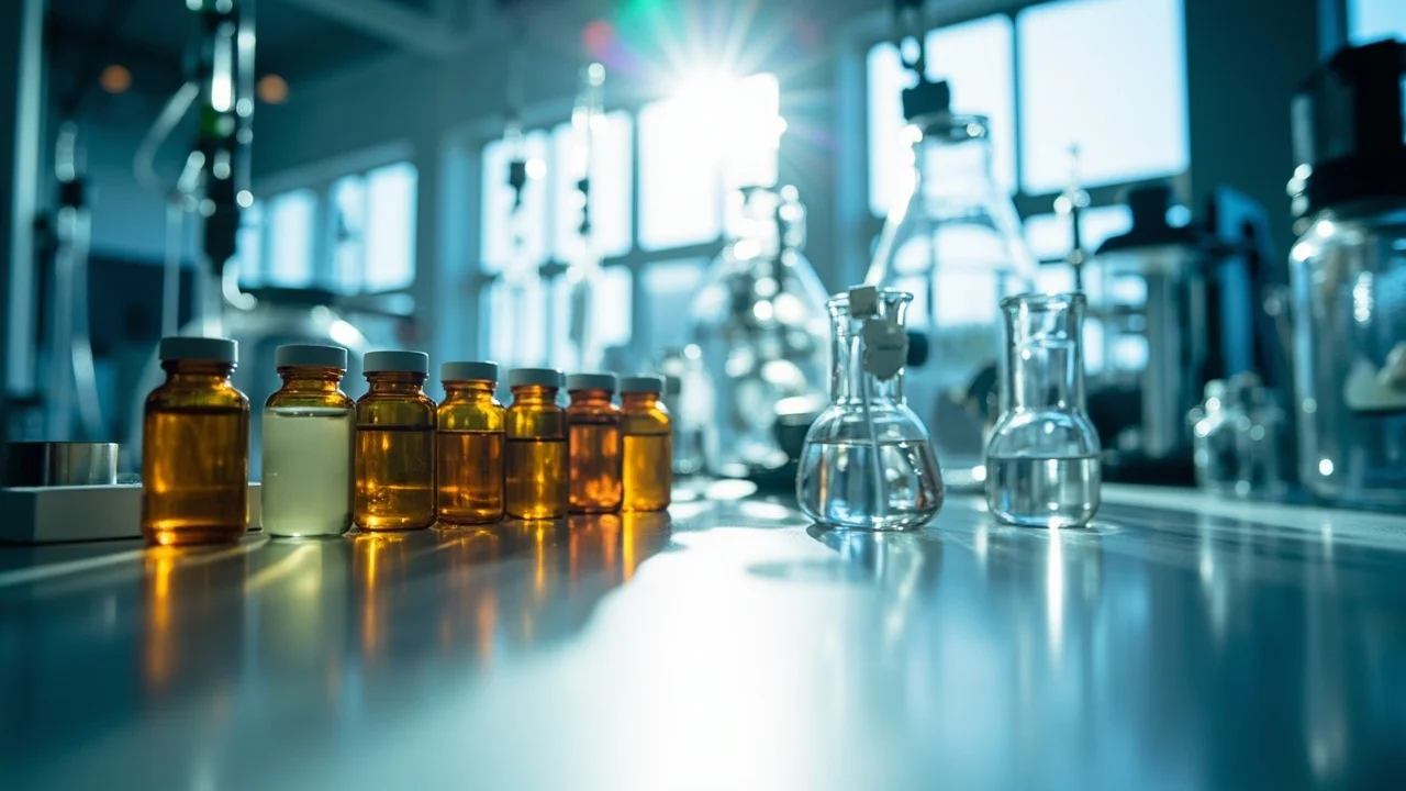 Pharmaceuticals & Biotechnology industry infographic