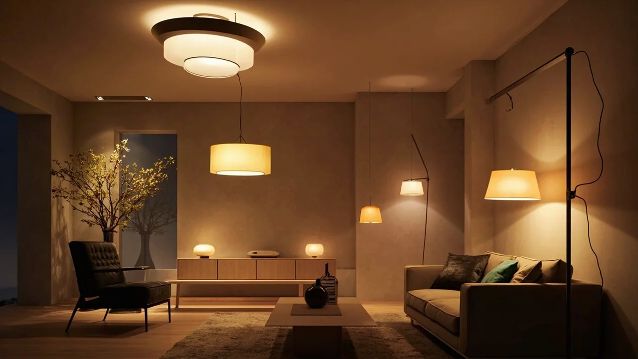 Home Lighting industry infographic