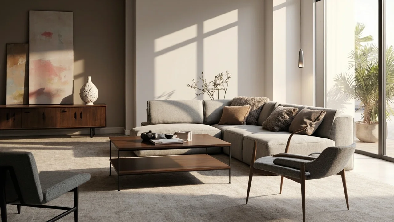 Living Room Furniture industry infographic