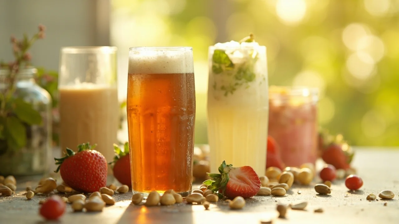 Beverages & Mixes industry infographic