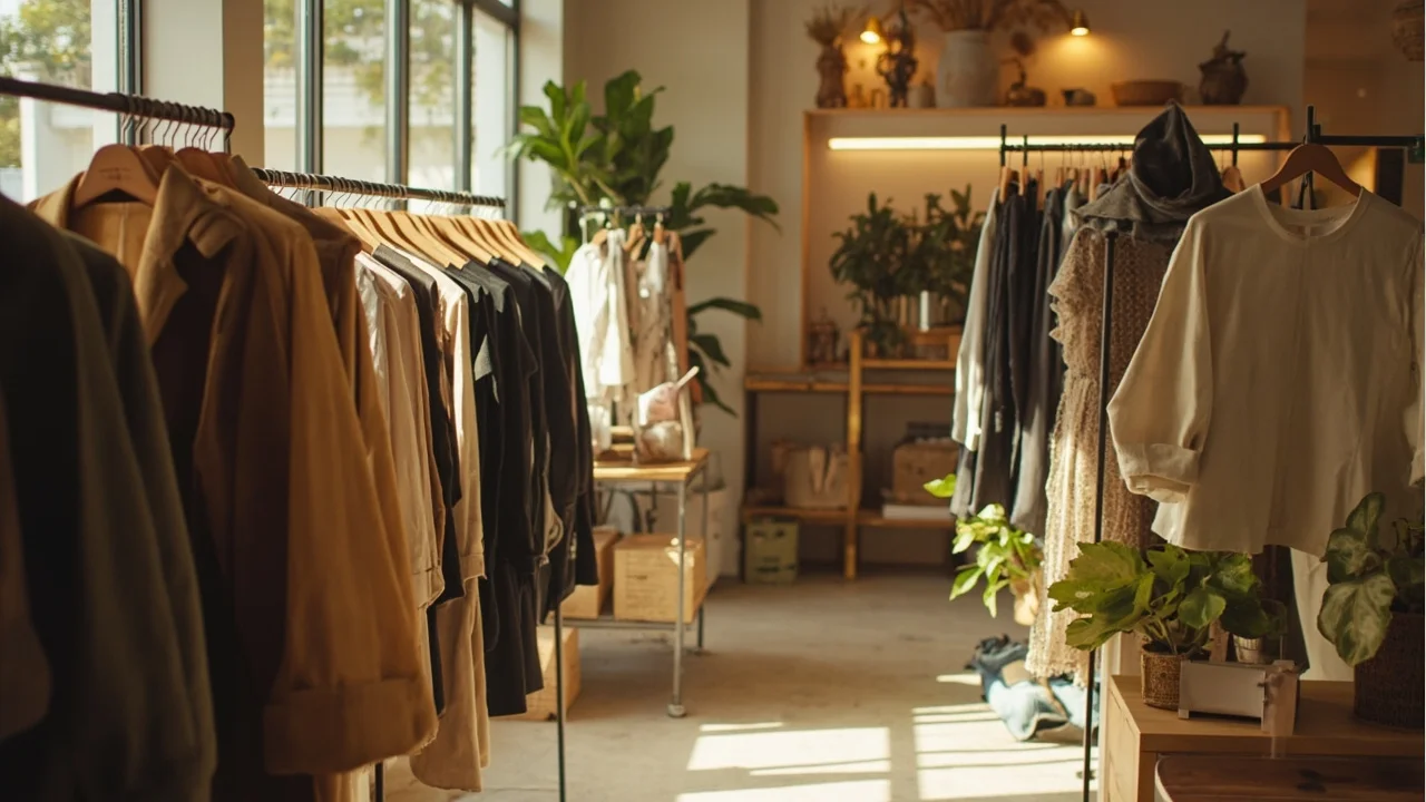 Sustainable Fashion industry infographic