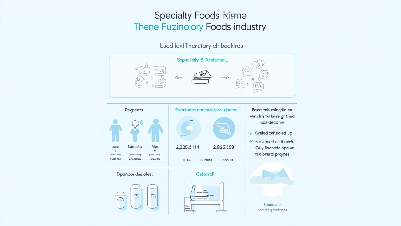 Specialty Foods industry infographic
